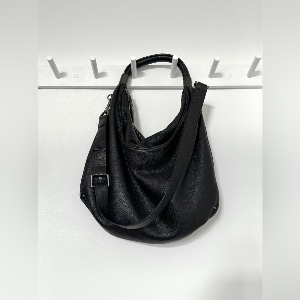Kenneth Cole leather hobo bag